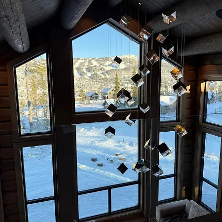 Дом отдыха New Exclusive - Panoramic View With In-out, Kvitfjell Varden