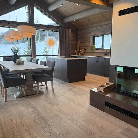 New Exclusive - Panoramic View With In-out, Kvitfjell Varden Дом отдыха *