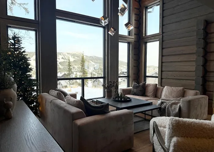 New Exclusive - Panoramic View With In-out, Kvitfjell Varden רינגבו