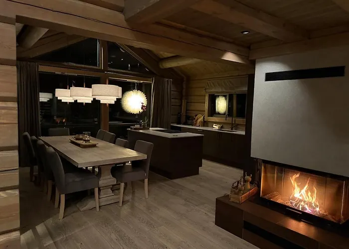 Semesterbostad New Exclusive - Panoramic View With In-out, Kvitfjell Varden *