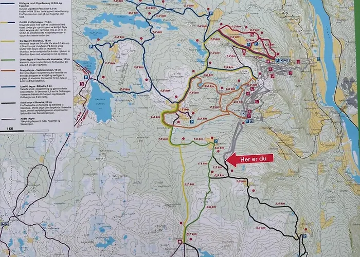 New Exclusive - Panoramic View With In-out, Kvitfjell Varden Semesterbostad