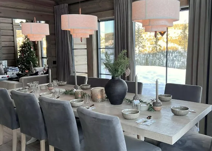 Semesterbostad New Exclusive - Panoramic View With In-out, Kvitfjell Varden